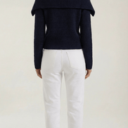 Womens Asymmetrical Knit Top – Chic Everyday Style Essential