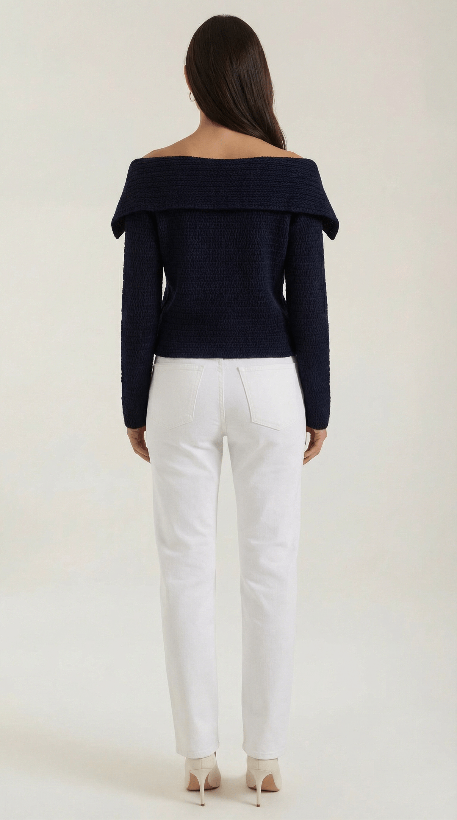 Womens Asymmetrical Knit Top – Chic Everyday Style Essential