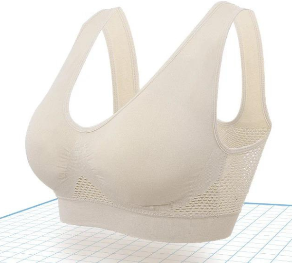 Womens Wireless Lift Bra - Breathable Seamless Comfort