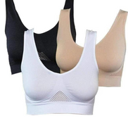 Womens Wireless Lift Bra - Breathable Seamless Comfort